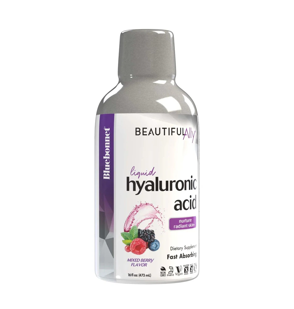 Bluebonnet Nutrition Beautifyl Ally? Liquid Hyaluronic Acid Mixed Berry -- 16 fl oz