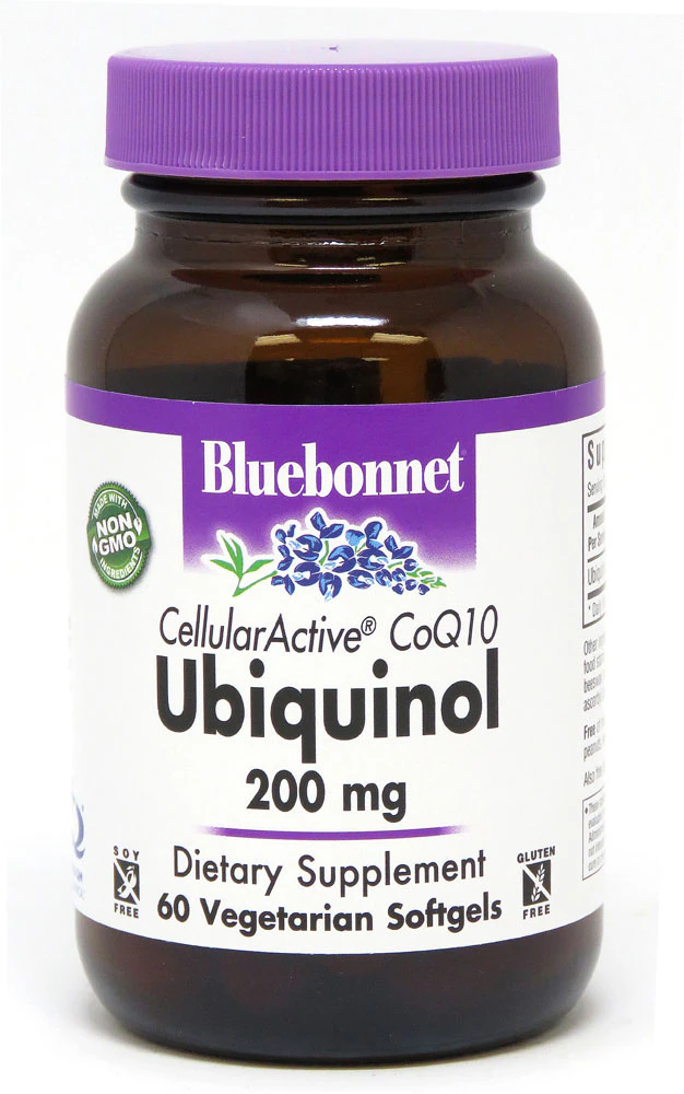 Bluebonnet Nutrition Cellular Active? CoQ10 Ubiquinol -- 200 mg - 60 Vegetarian Softgels