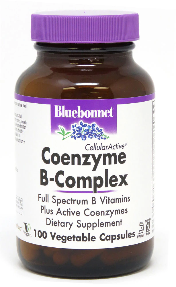 Bluebonnet Nutrition CellularActive? Coenzyme B-Complex -- 100 Vcaps?