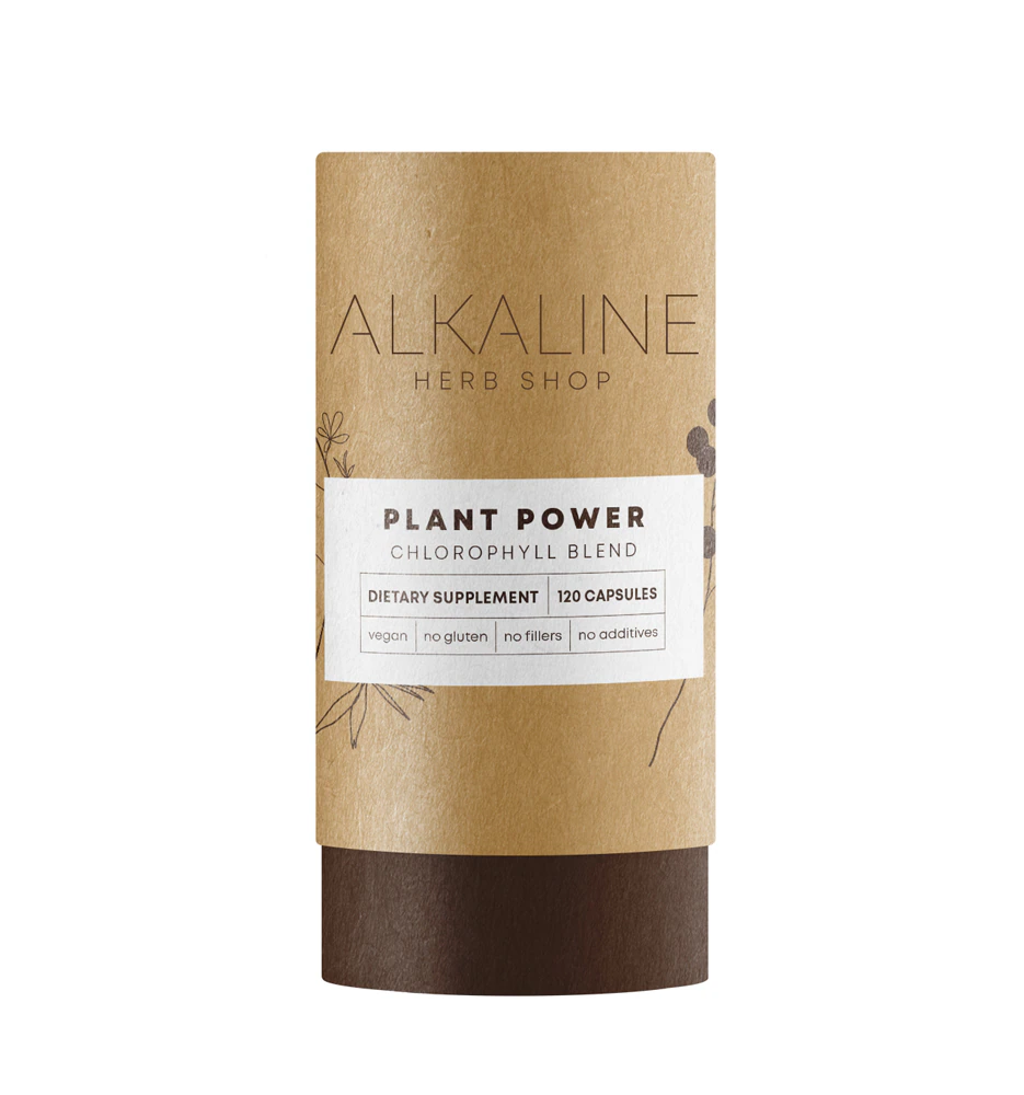 Alkaline Herb Shop Plant Power Supplement - Chlorophyll -- 120 Capsules