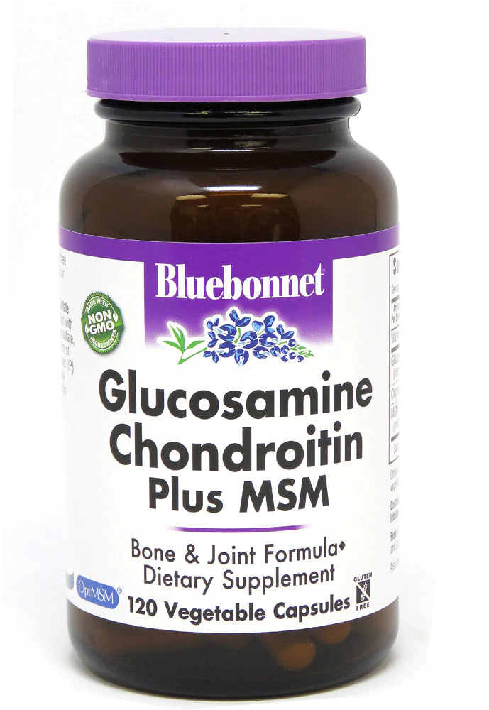 Bluebonnet Nutrition Glucosamine Chondroitin Plus MSM -- 120 Vcaps?