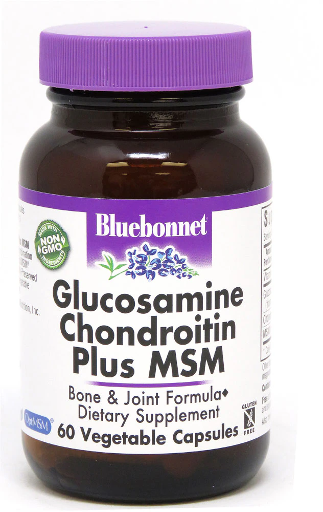Bluebonnet Nutrition Glucosamine Chondroitin Plus MSM -- 60 Vcaps?