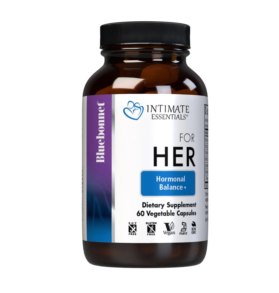 Bluebonnet Nutrition Intimate Essentials For Her Hormonal Balance -- 60 Vegetable Capsules