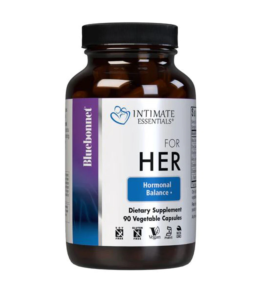 Bluebonnet Nutrition Intimate Essentials For Her Hormonal Balance -- 90 Vegetable Capsules