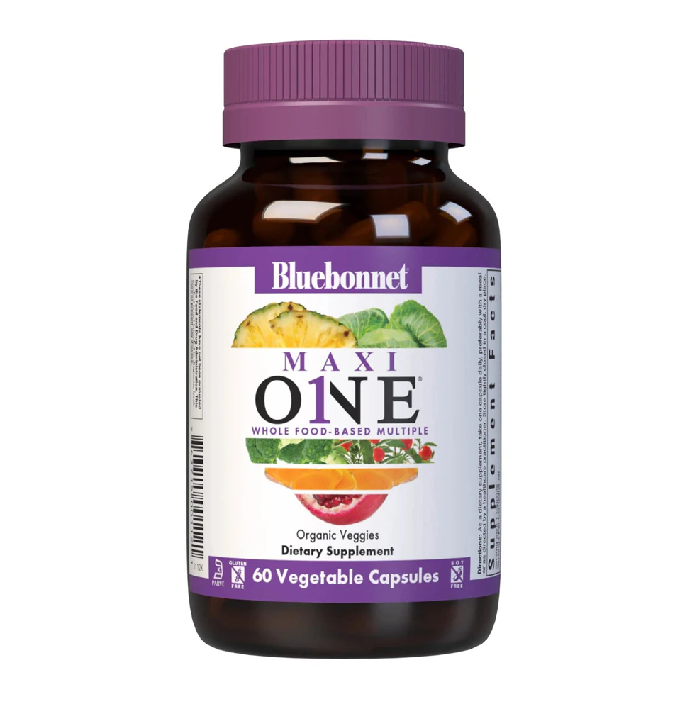 Bluebonnet Nutrition Maxi ONE? Whole Food-Based Multiple -- 90 Vegetable Capsules