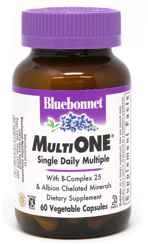 Bluebonnet Nutrition Multi One? (With Iron) -- 60 Capsules