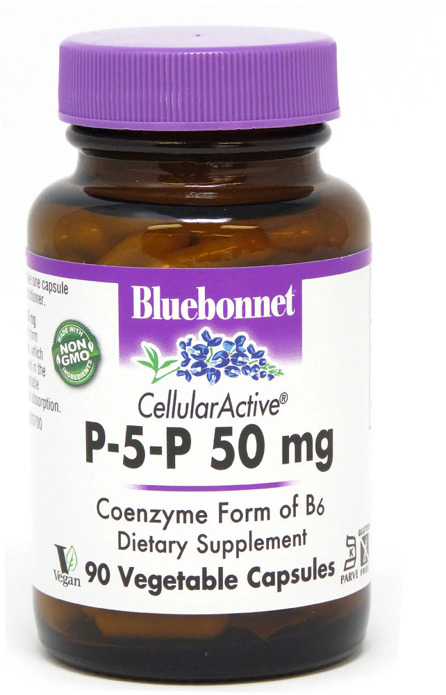 Bluebonnet Nutrition P-5-P -- 50 mg - 90 Vegetable Capsules