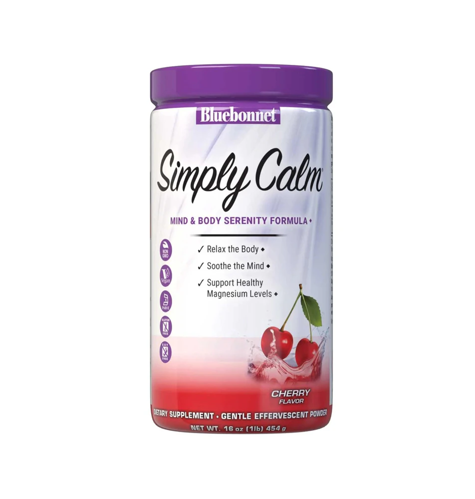 Bluebonnet Nutrition Simply Calm Powder Cherry -- 16 oz