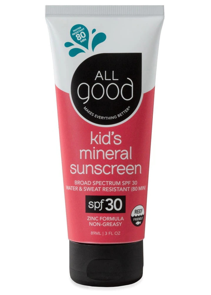 All Good Kid's Mineral Sunscreen Lotion SPF 30 -- 3 fl oz