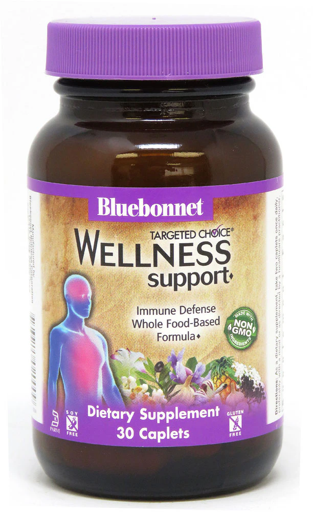 Bluebonnet Nutrition Targeted Choice? Wellness Support -- 30 Caplets