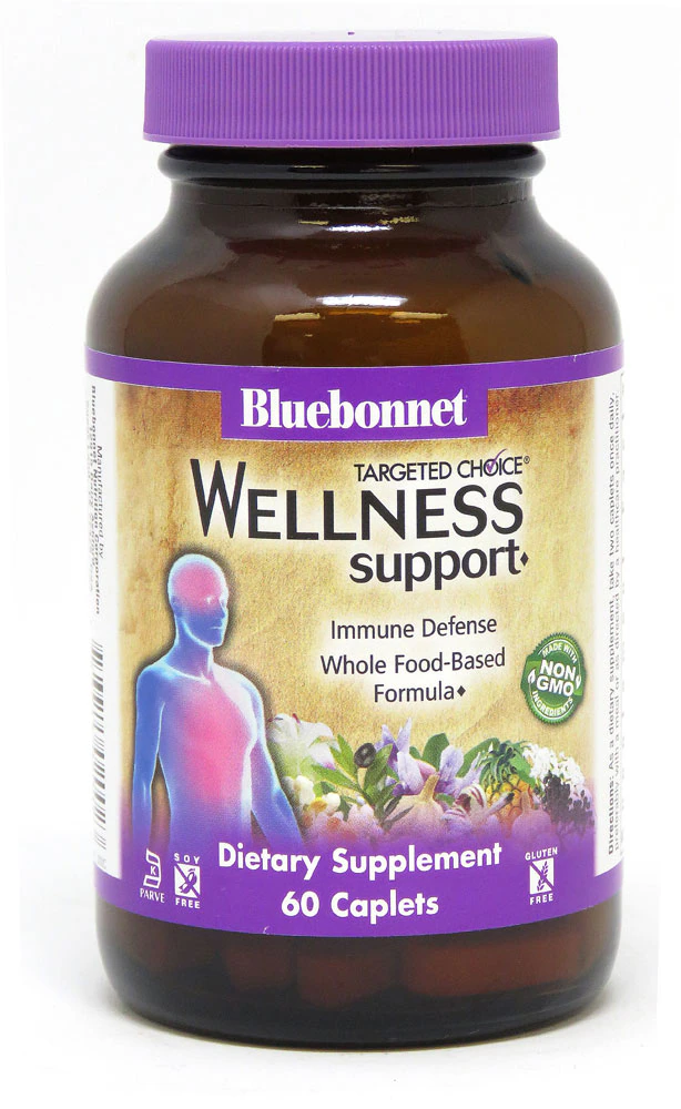 Bluebonnet Nutrition Targeted Choice? Wellness Support -- 60 Caplets