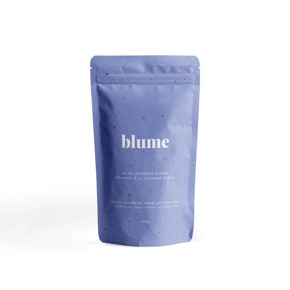 Blume Superfood Latte Powder Blue Lavender -- 3.5 oz