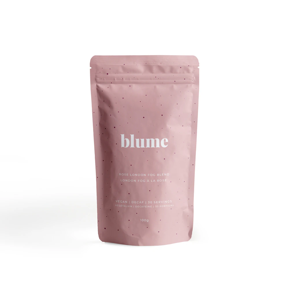 Blume Superfood Latte Powder Rose London Fog -- 3.5 oz