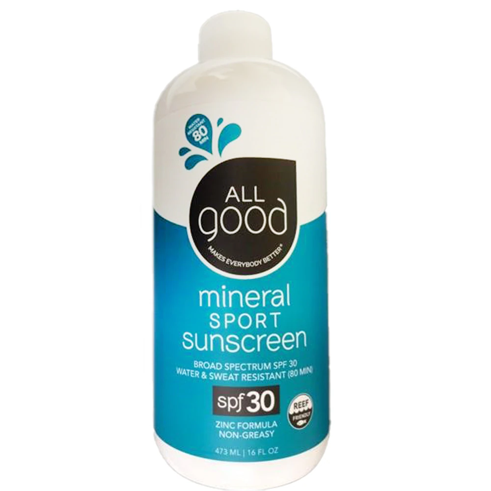 All Good Sport Mineral Sunscreen SPF 30 -- 16 oz