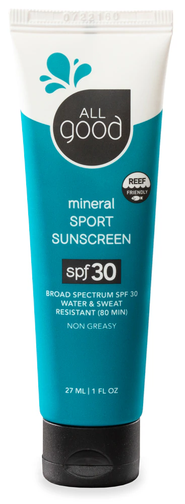 All Good Sport Mineral Sunscreen SPF 30 -- 1 fl oz