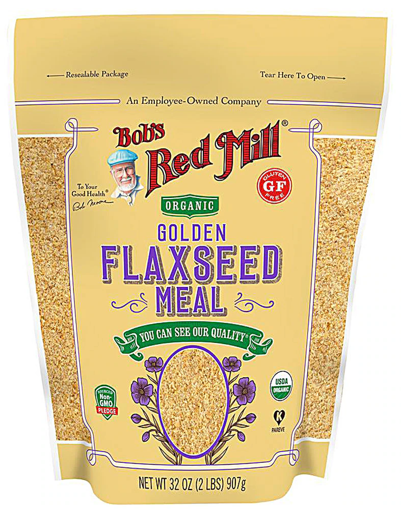 Bob's Red Mill Gluten Free Kosher Organic Golden Flaxseed Meal -- 32 oz