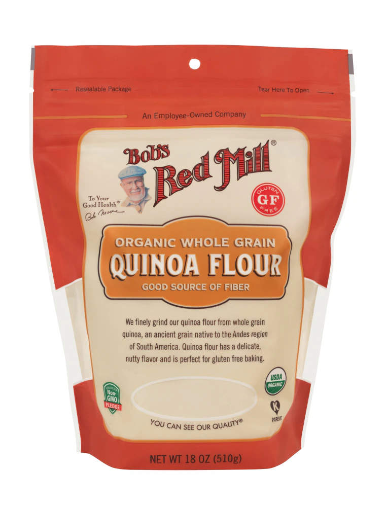 Bob's Red Mill Gluten Free Kosher Organic Quinoa Flour -- 18 oz