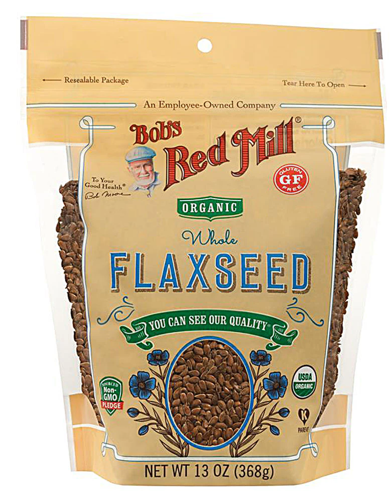 Bob's Red Mill Gluten Free Kosher Organic Whole Flaxseed -- 13 oz