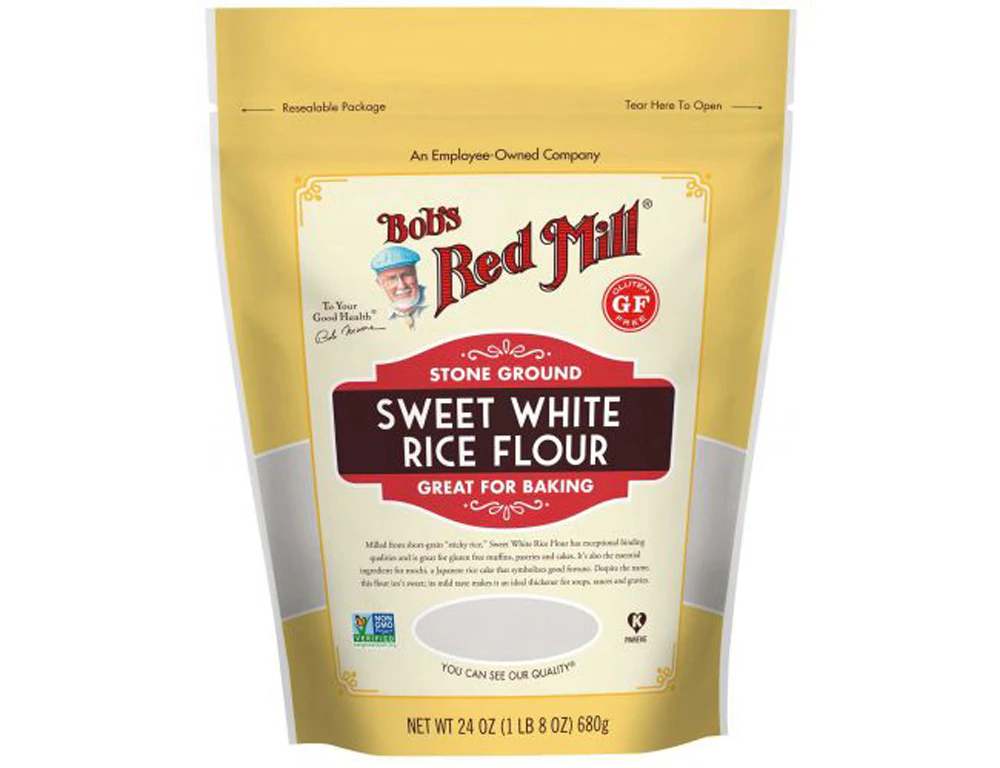 Bob's Red Mill Gluten Free Non-GMO Sweet White Rice Flour -- 24 oz