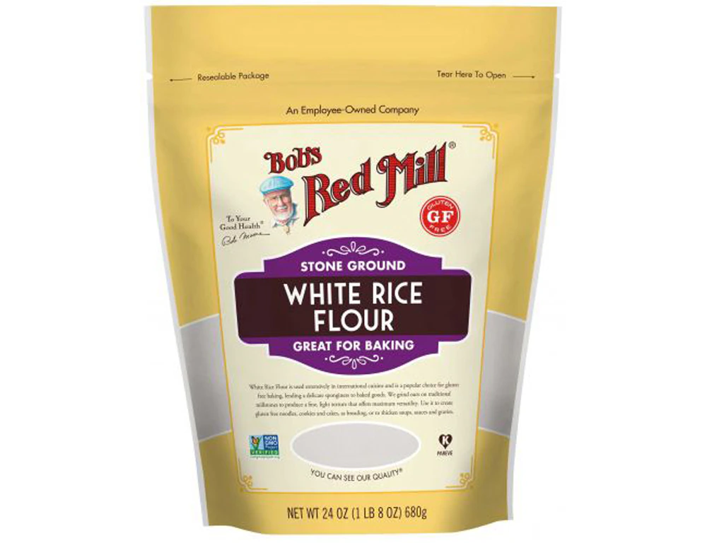 Bob's Red Mill Gluten Free Non-GMO White Rice Flour -- 24 oz