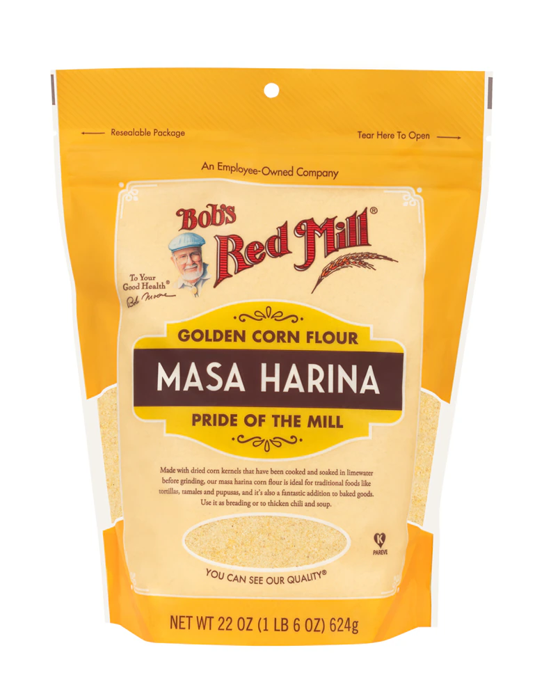 Bob's Red Mill Kosher Golden Corn Flour Masa Harina -- 22 oz