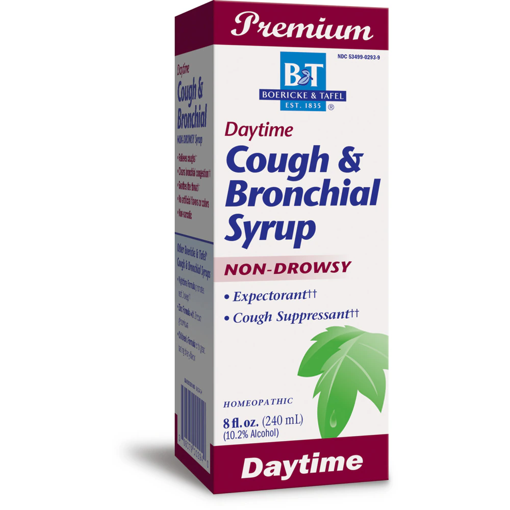 Boericke & Tafel Cough and Bronchial Syrup Non-Drowsy -- 8 fl oz