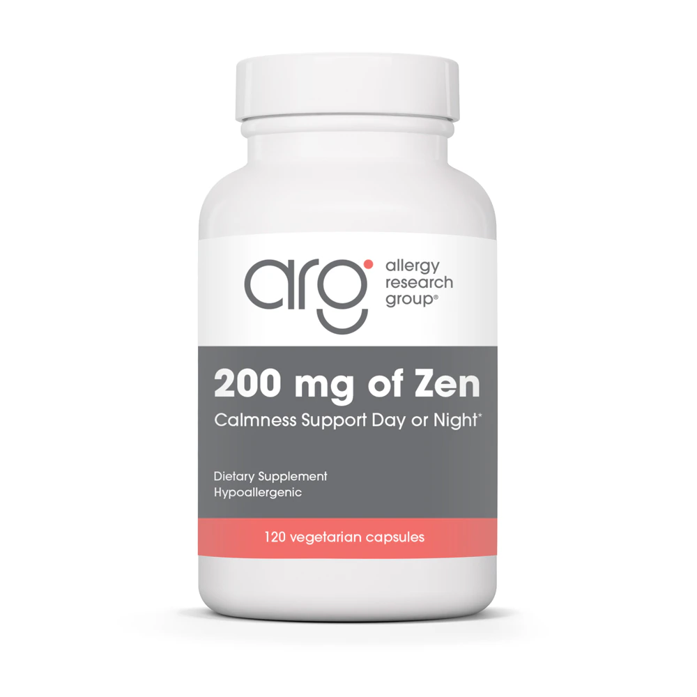 Allergy Research Group 200 Mg of Zen -- 120 Vegetarian Capsules