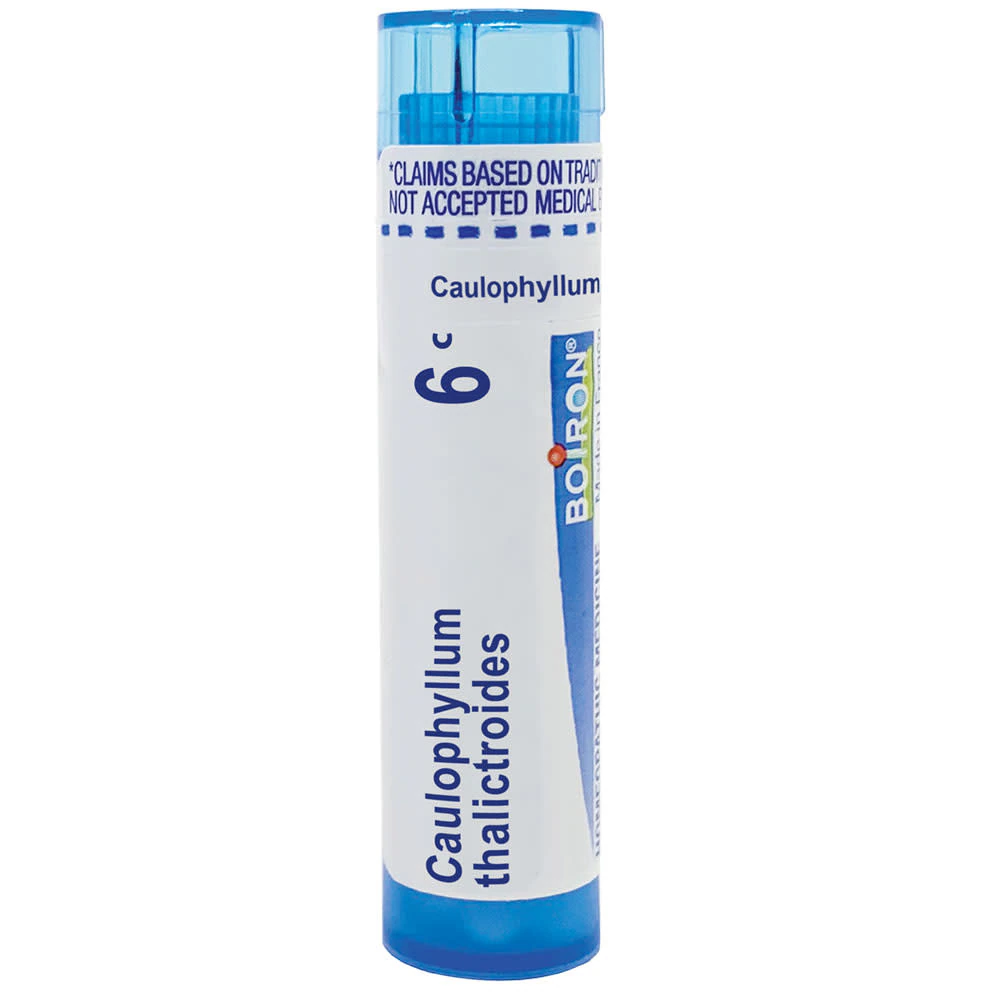 Boiron Caulophyllum Thalictroides 6C Relieve Menstrual Cramps -- 80 Pellets