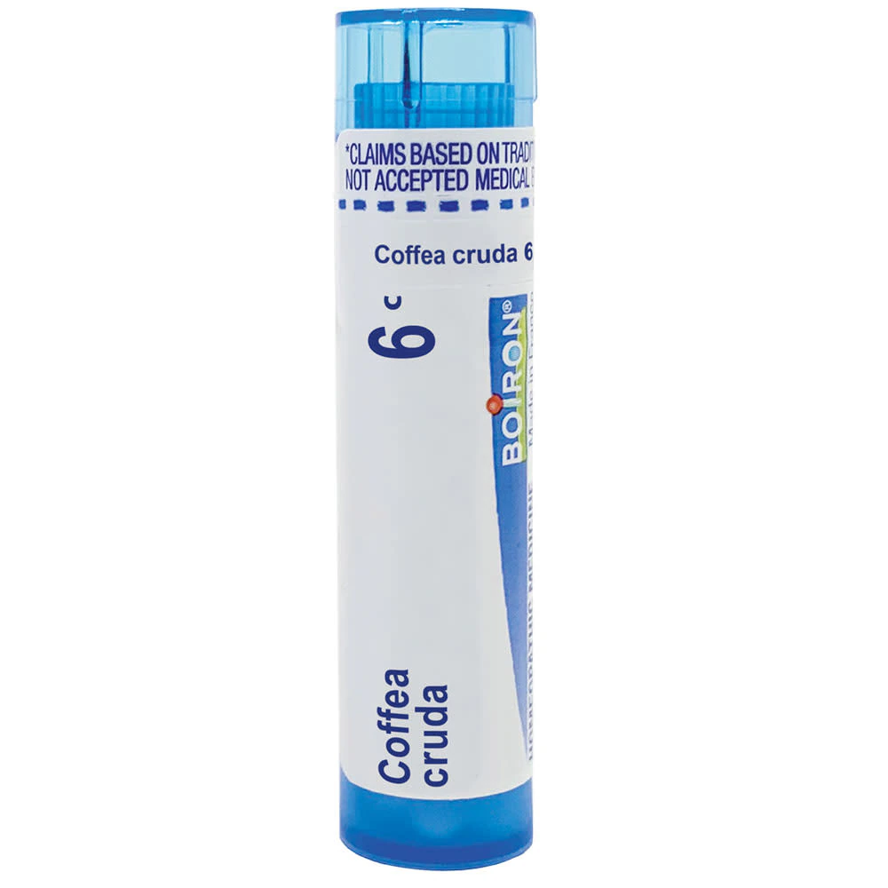 Boiron Coffea Cruda 6C Relieve Sleeplessness with Mental Hyperactivity -- 80 Pellets