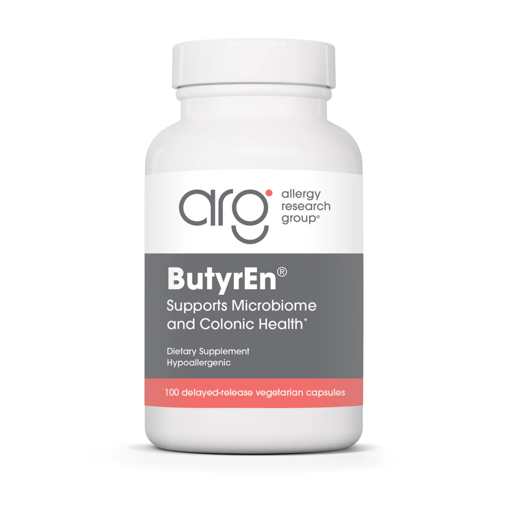 Allergy Research Group ButyrEn Colon Lining Nutrition -- 100 Delayed Release Vegetarian Capsules