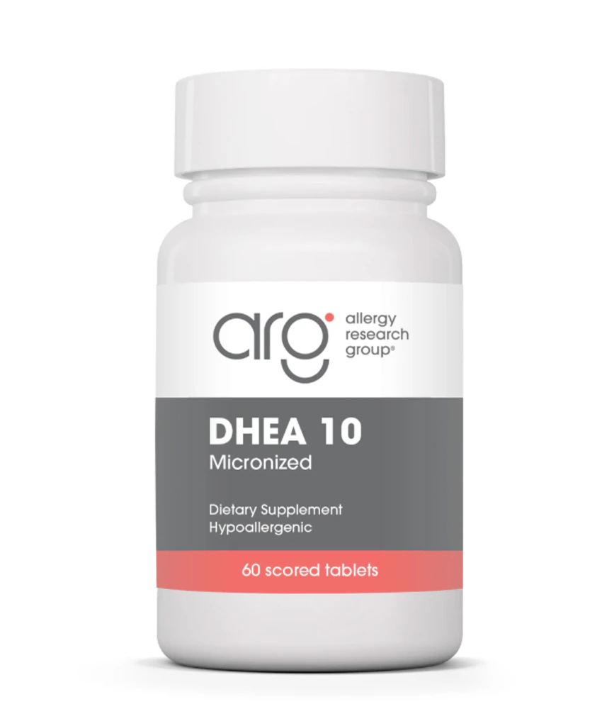 Allergy Research Group DHEA 10 Micronized Lipid Matrix -- 60 Scored Tablets