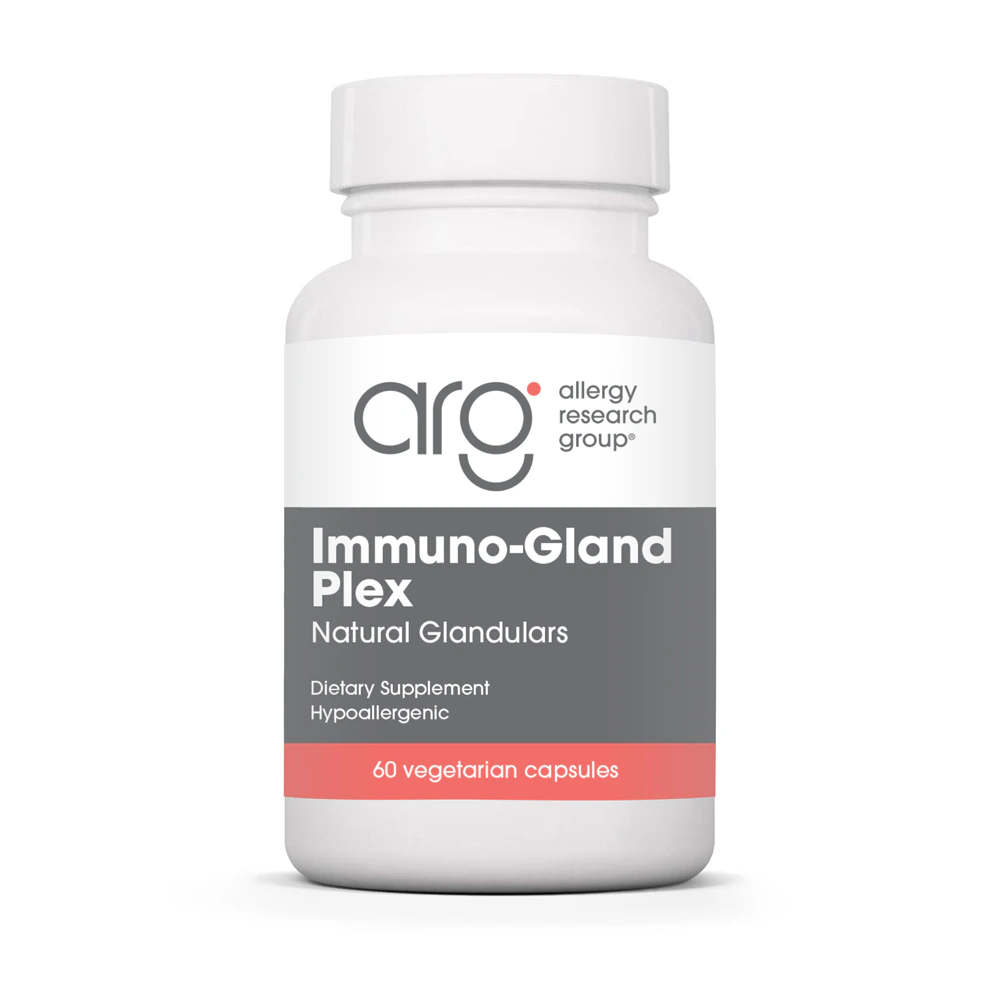 Allergy Research Group Immuno-Gland Plex Natural Glandulars -- 60 Vegicaps