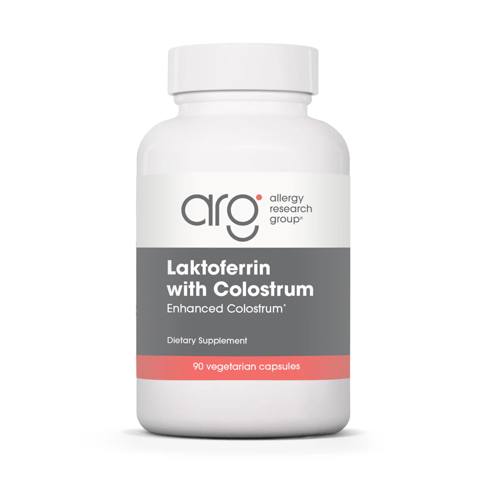 Allergy Research Group Laktoferrin with Colostrum -- 90 VegCaps