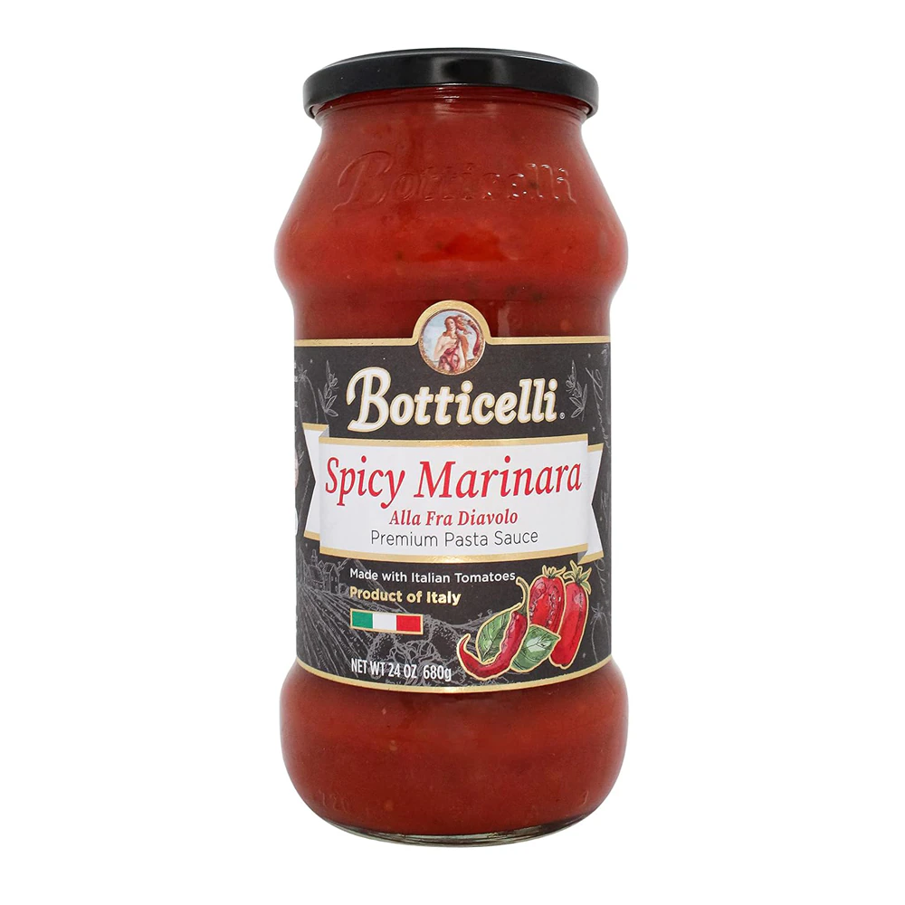 Botticelli Premium Pasta Sauce Spicy Marinara Alla Far Diavolo -- 24 oz