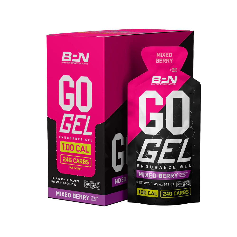 BPN Go Gel Carton - NSF Certified for Sport Mixed Berry -- 10 Gel