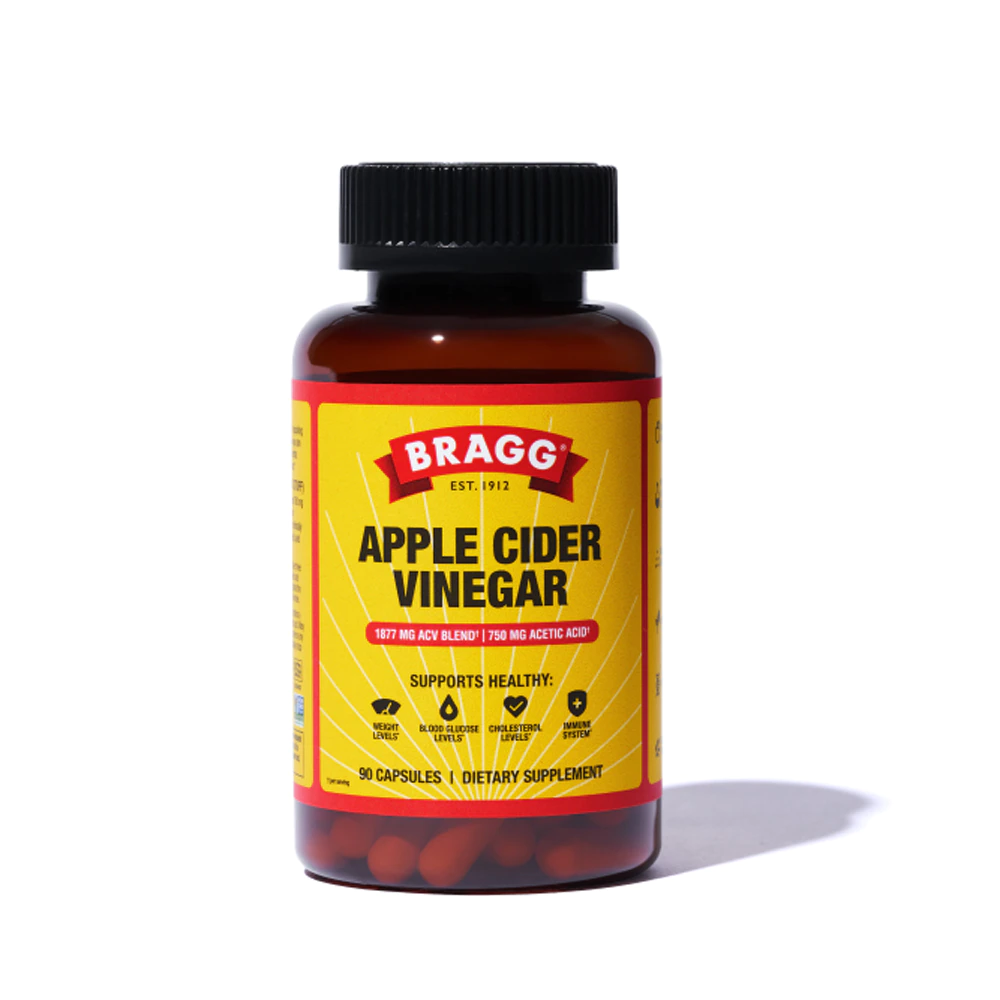 Bragg Apple Cider Vinegar Supplement -- 90 Capsules