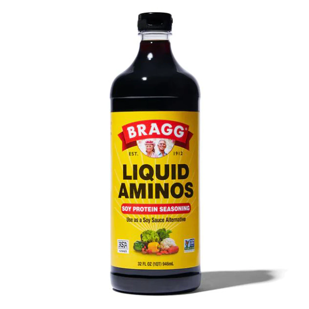 Bragg Non-GMO Liquid Aminos Soy Protein Seasoning -- 32 fl oz
