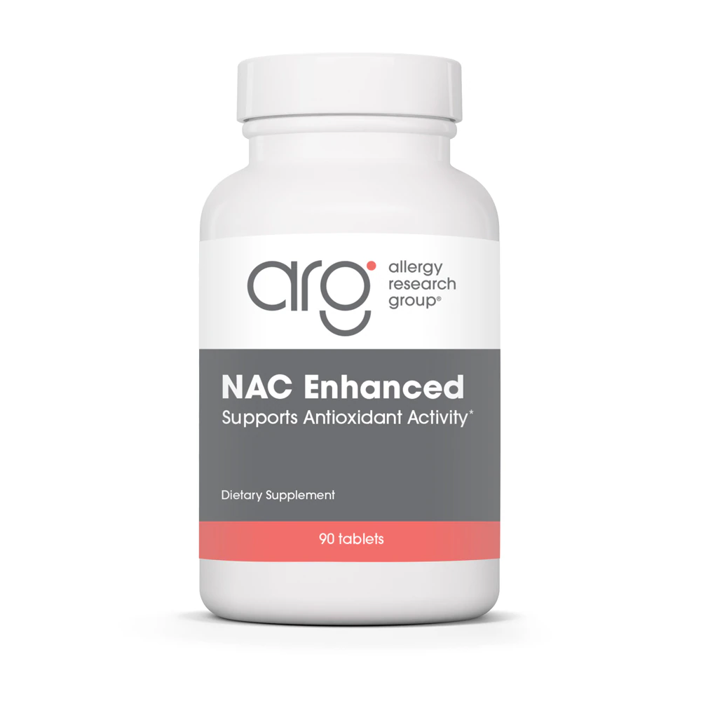 Allergy Research Group NAC Enhanced Antioxidant Formula -- 90 Tablets