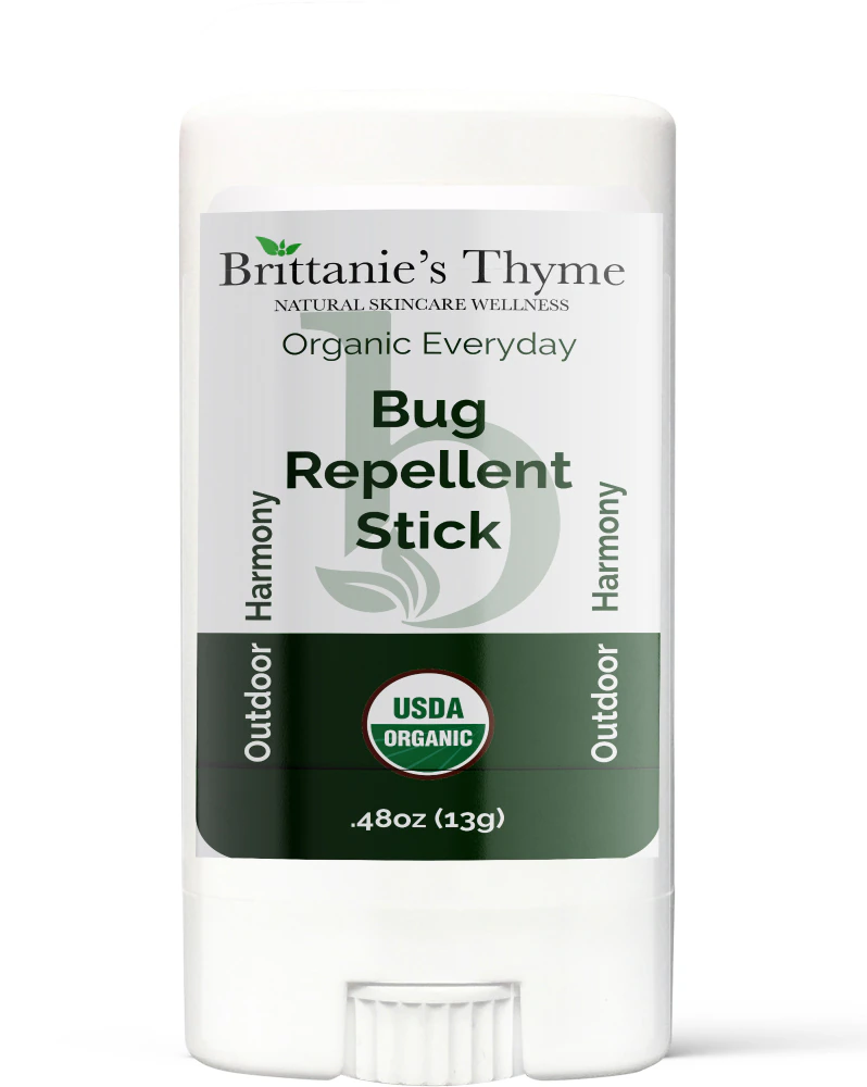 Brittanie's Thyme Organic Outdoor Harmony Bug Repellent Stick -- 0.48 oz