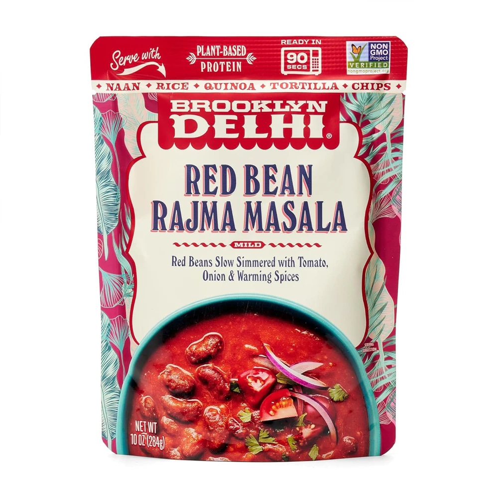 Brooklyn Delhi Vegan Non-GMO Red Bean Rajma Masala -- 10 oz