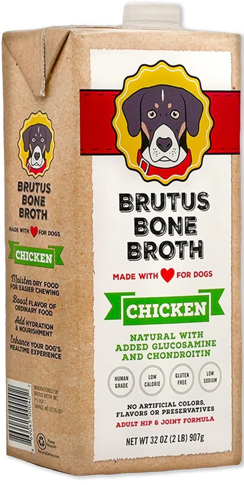 Brutus Bone Broth Dog Hip & Joint Formula Chicken -- 32 fl oz