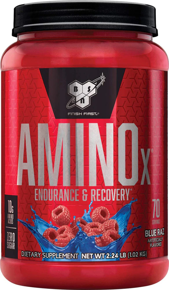 BSN Amino - X Endurance & Recovery Powder Blue Raz -- 70 Servings