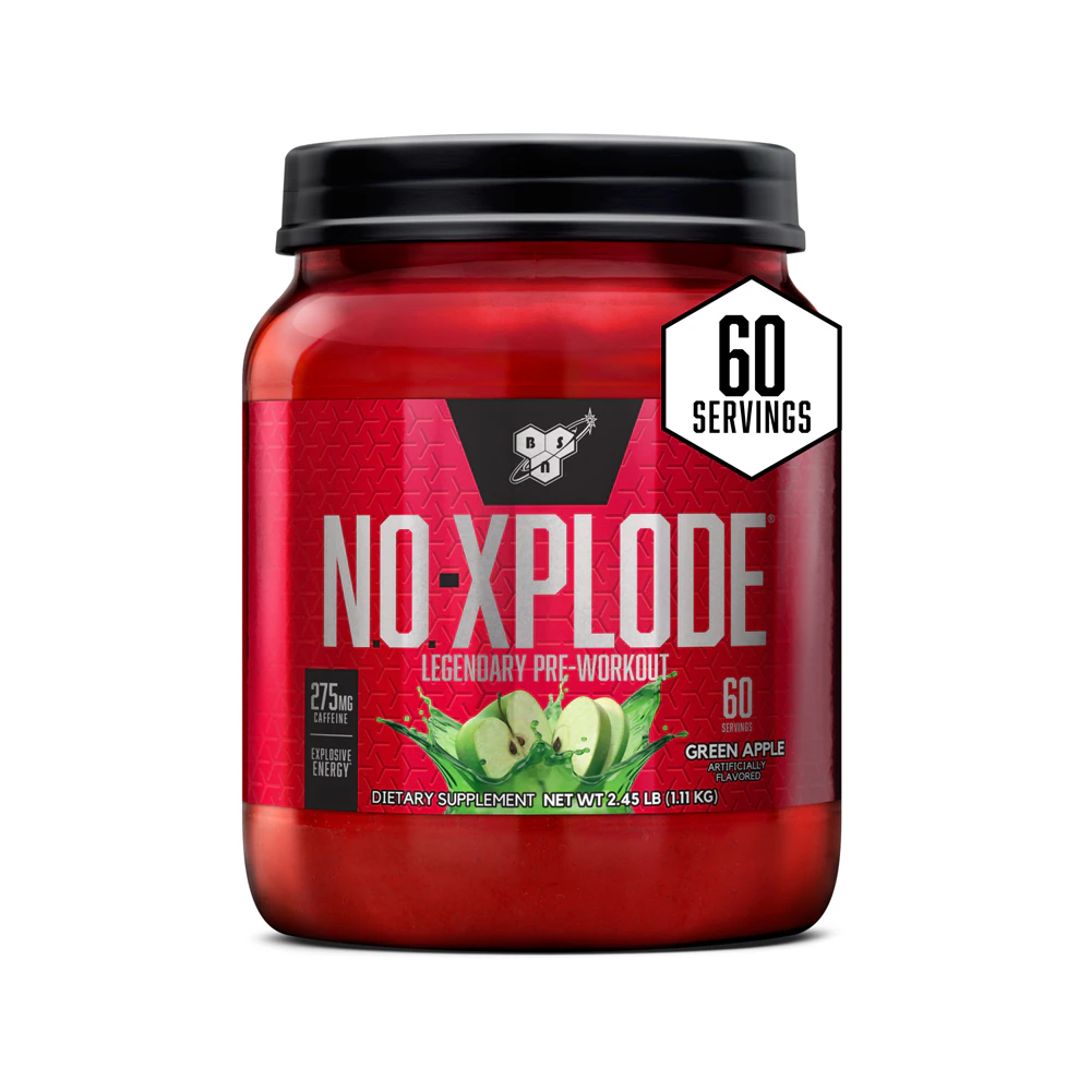 BSN NO-Xplode - Legendary Pre-Workout Grape -- 60 Servings