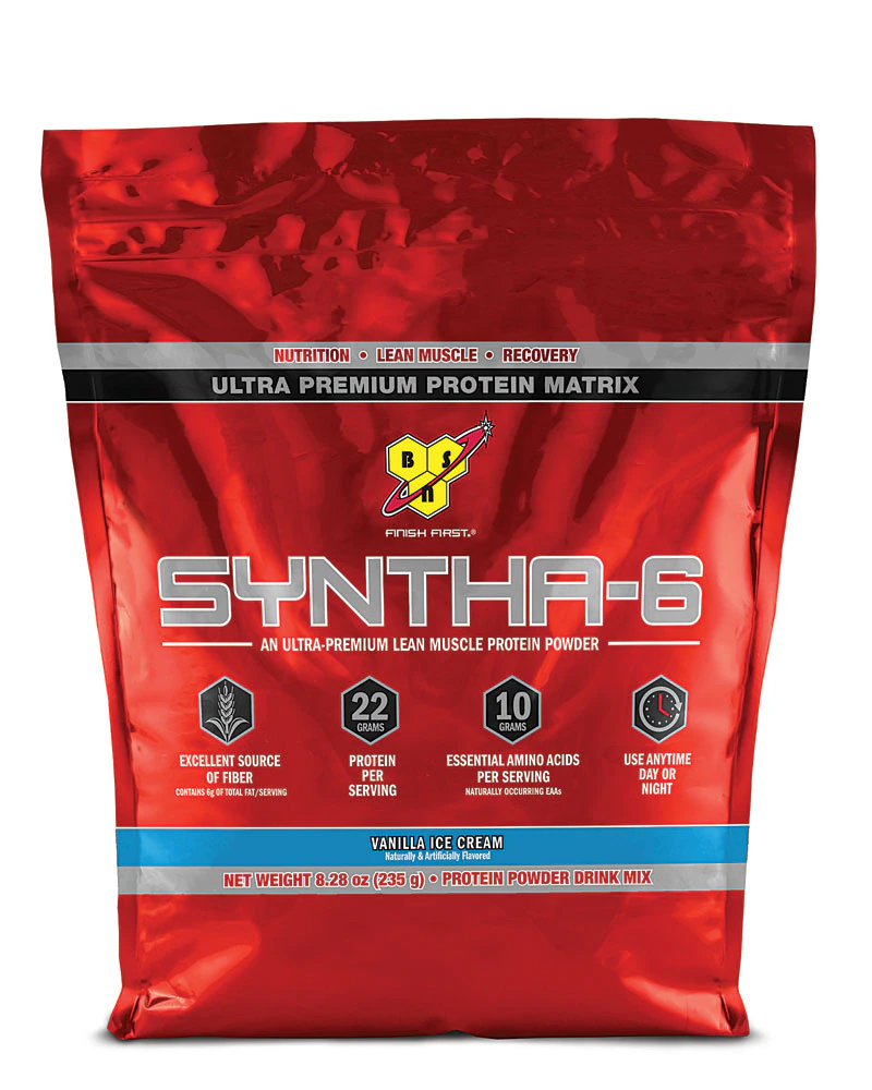 BSN Syntha-6 Lean Muscle Protein Powder Vanilla Ice Cream -- 97 Servings