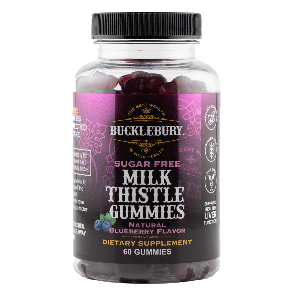 Bucklebury Sugar Free Milk Thistle Gummies -- 60 Gummies