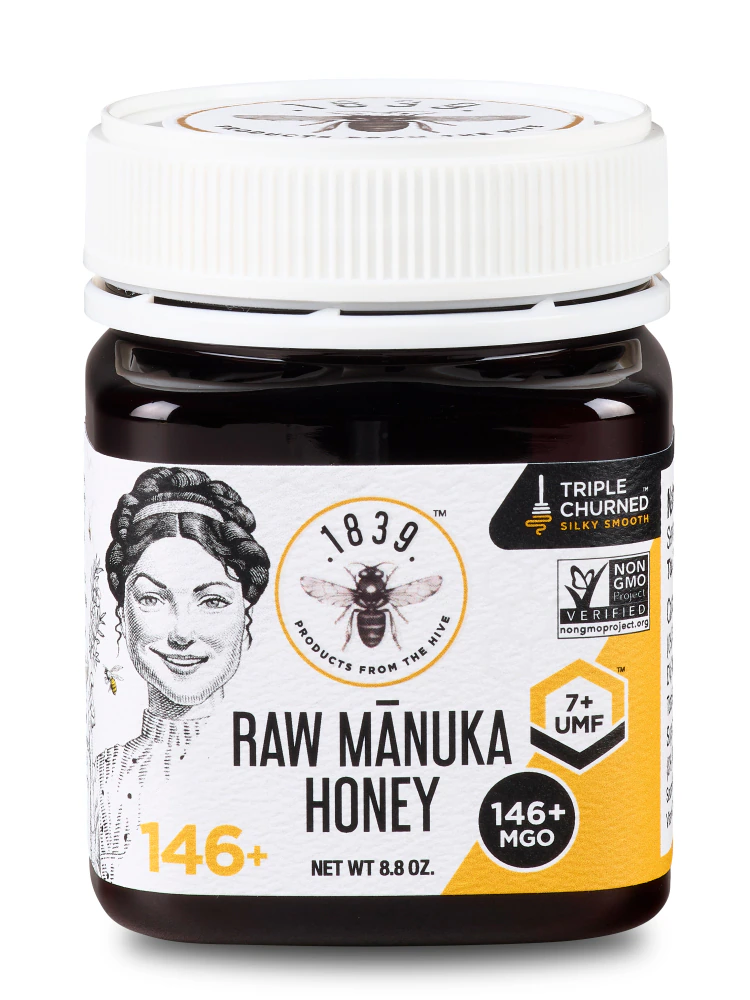 1839 Honey Certified Raw Manuka Honey UMF 7+ MGO 140+ -- 8.8 oz