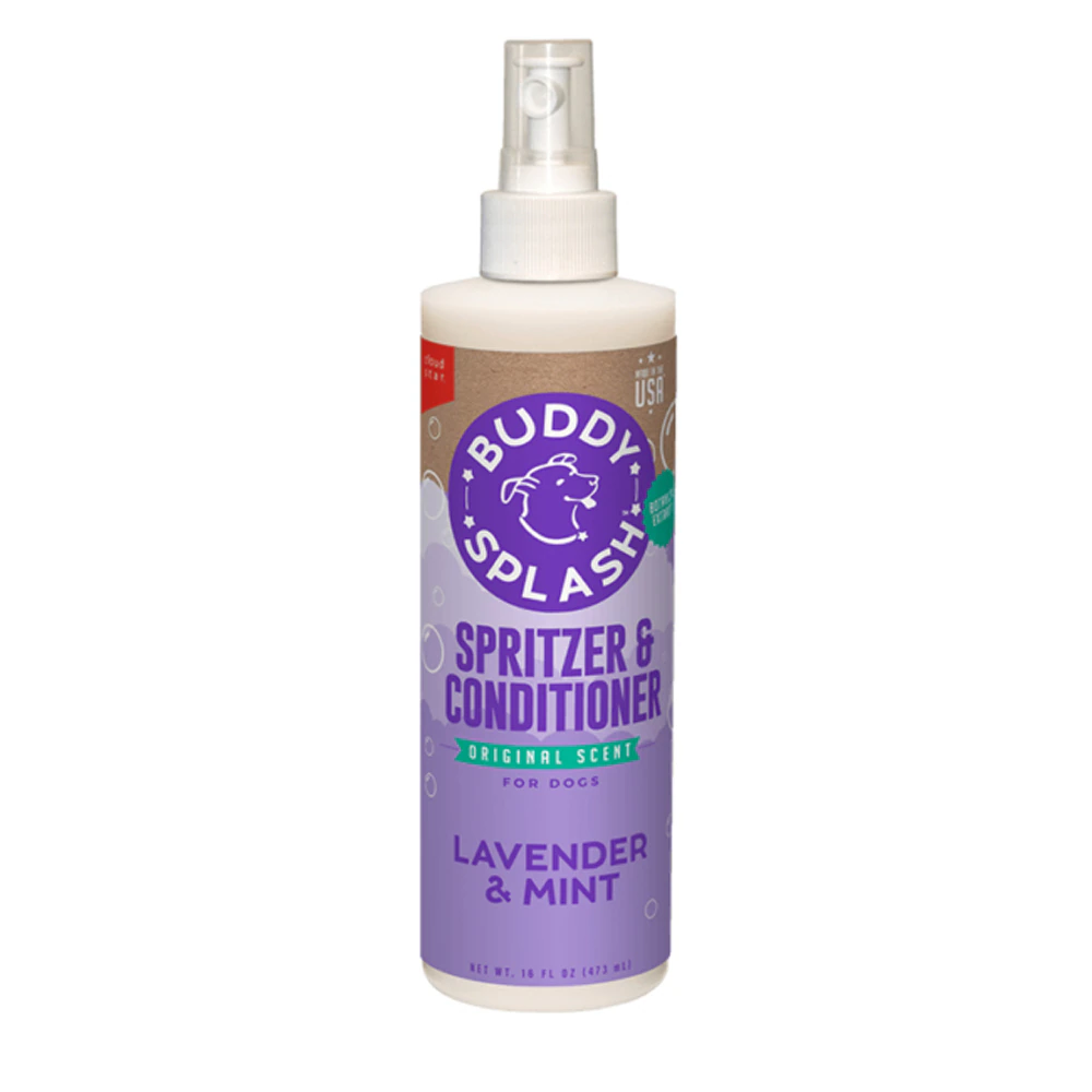 Buddy Splash Dog Spritzer Lavender and Mint -- 4 fl oz