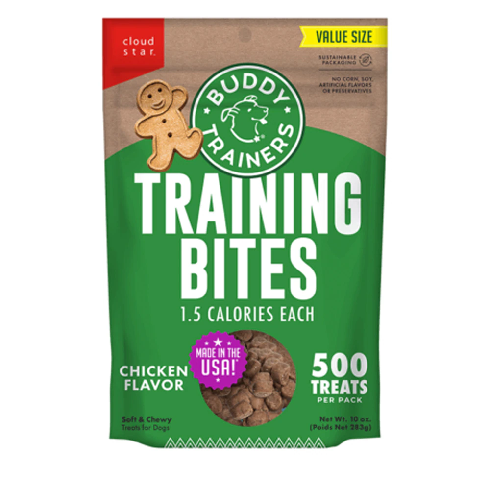 Buddy Trainers Dog Training Bites - Soft & Chewy Chicken -- 10 oz