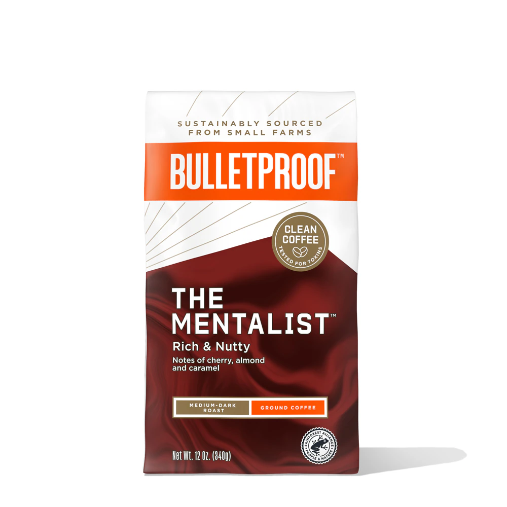 Bulletproof Keto Friendly Ground Coffee The Mentalist -- 12 oz