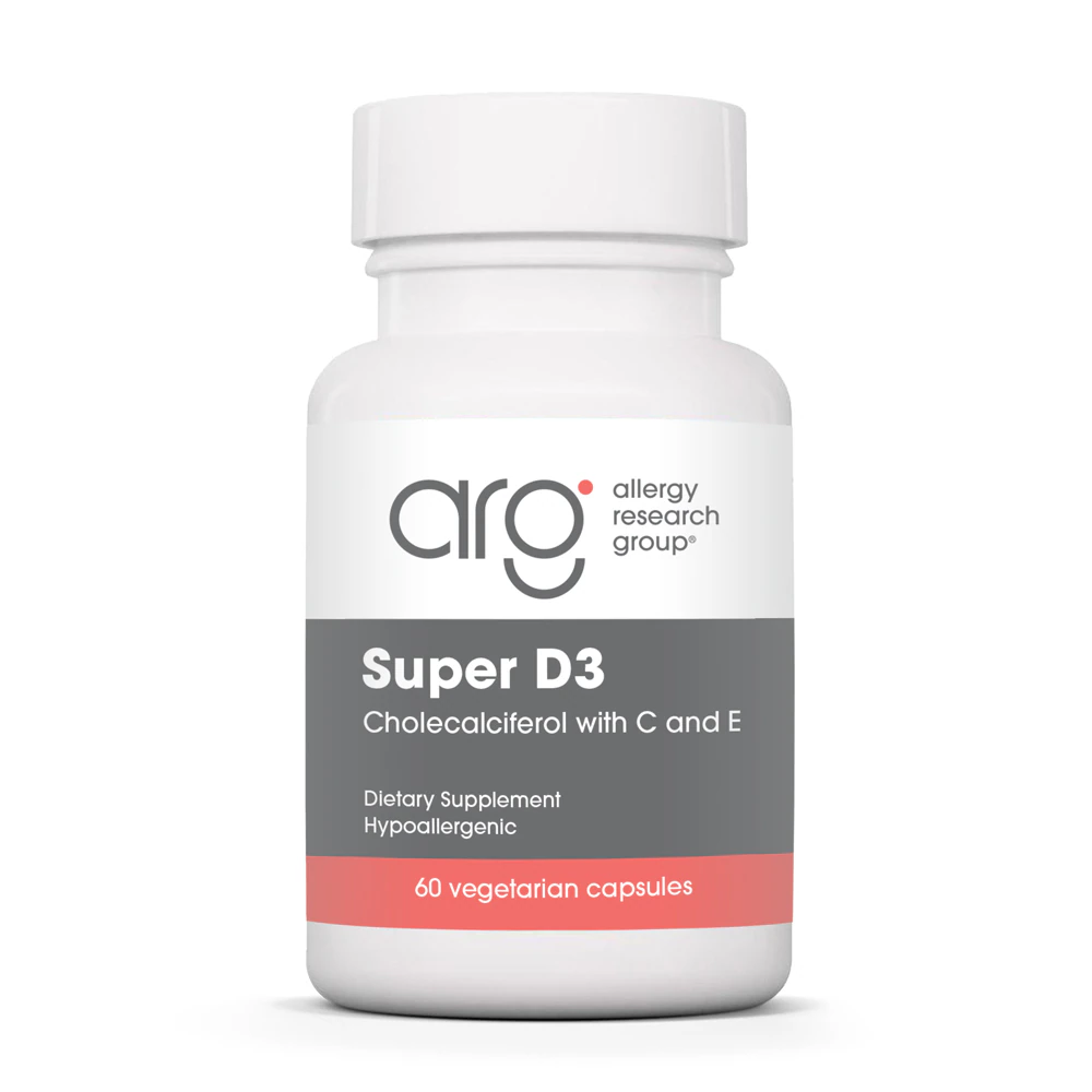Allergy Research Group Super D3 -- 60 Vegetarian Capsules